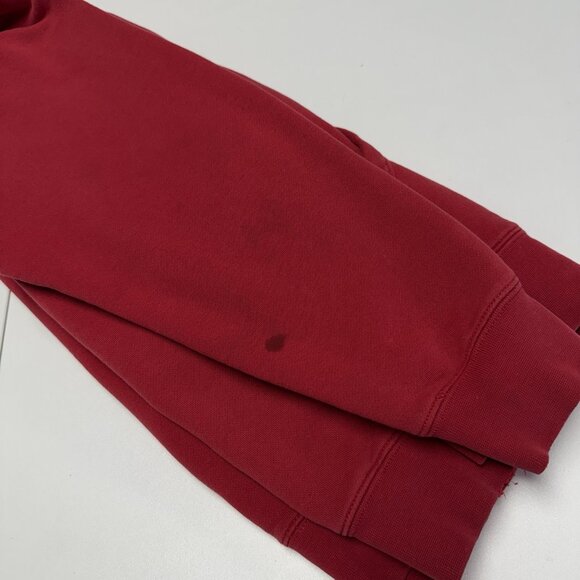 Vintage Thor Racing Hoodie Sweatshirt Mens XL Red Full Zip Y2K Grunge - Picture 16 of 16